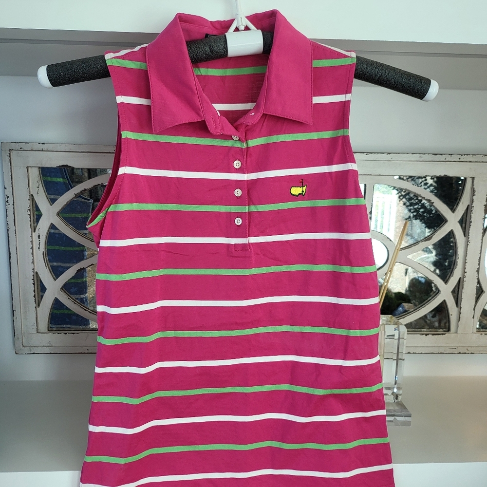 ⛳️Masters Ladies sleeveless golf shirt. Size M